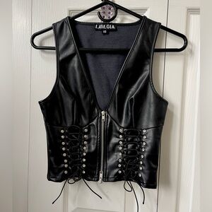I.AM.GIA Zip Up Corset Top (LIMITED EDITION NOT MADE ANYMORE)🌟